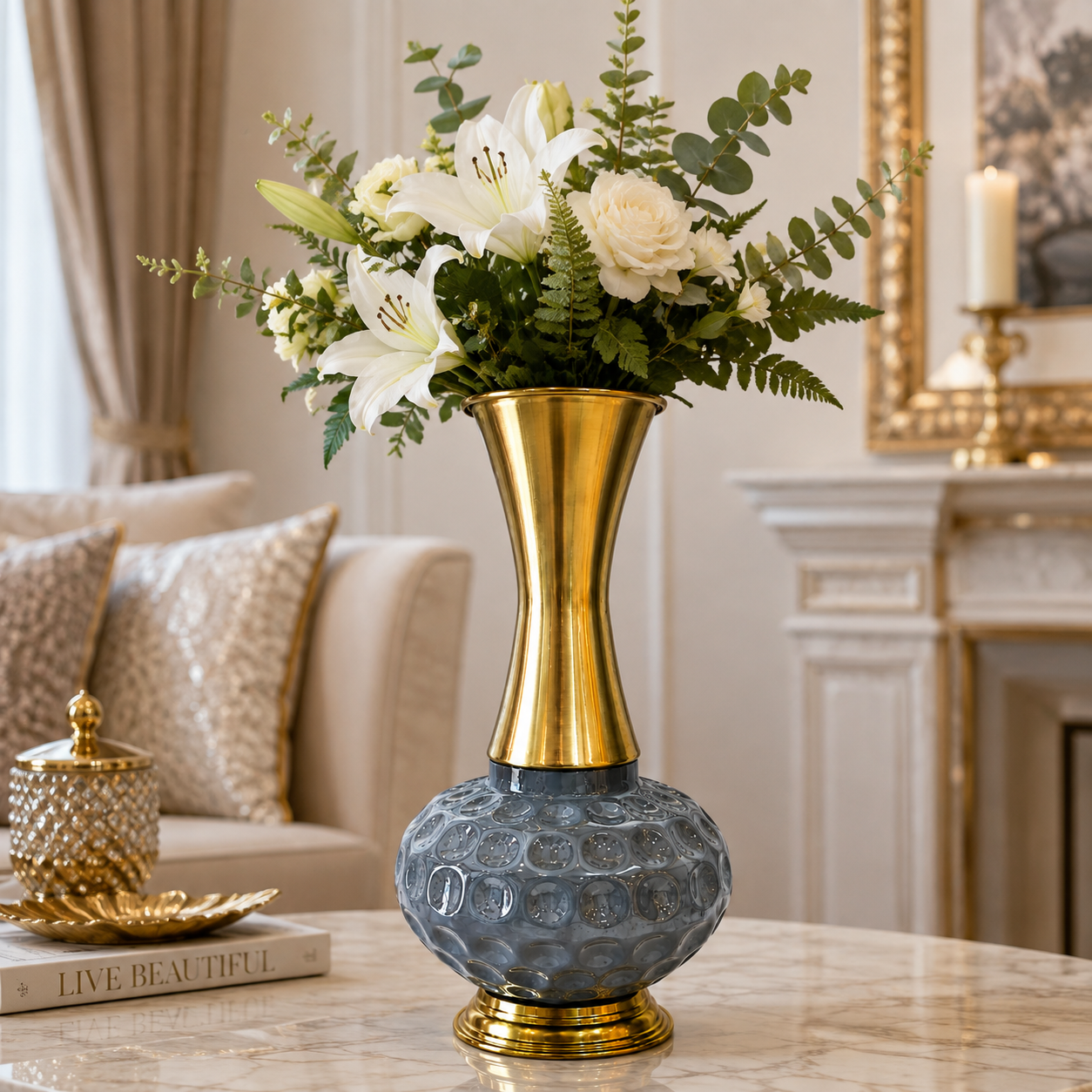 Metal Vase - Image 3