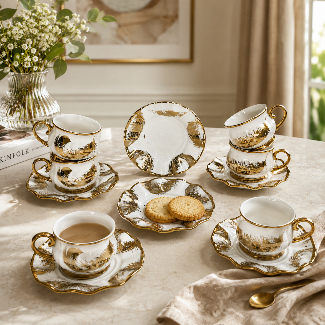 Tea Cup Set - Image 3
