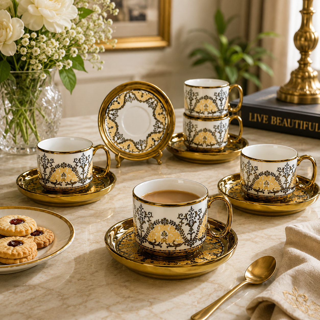 Tea Cup Set - Image 3
