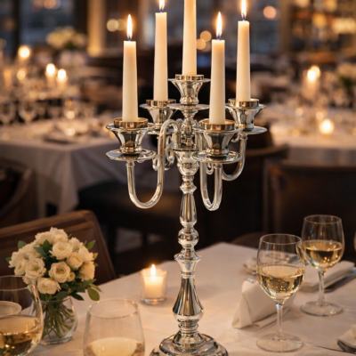 Crystal Candle Holder