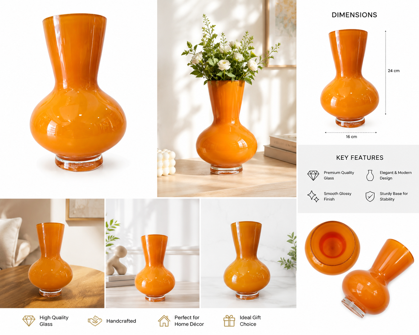 Glass Vase - Image 4