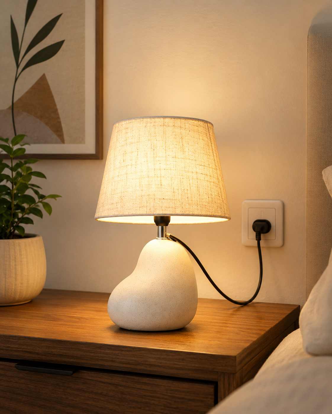 Modern Ceramic Lamp. - Image 3
