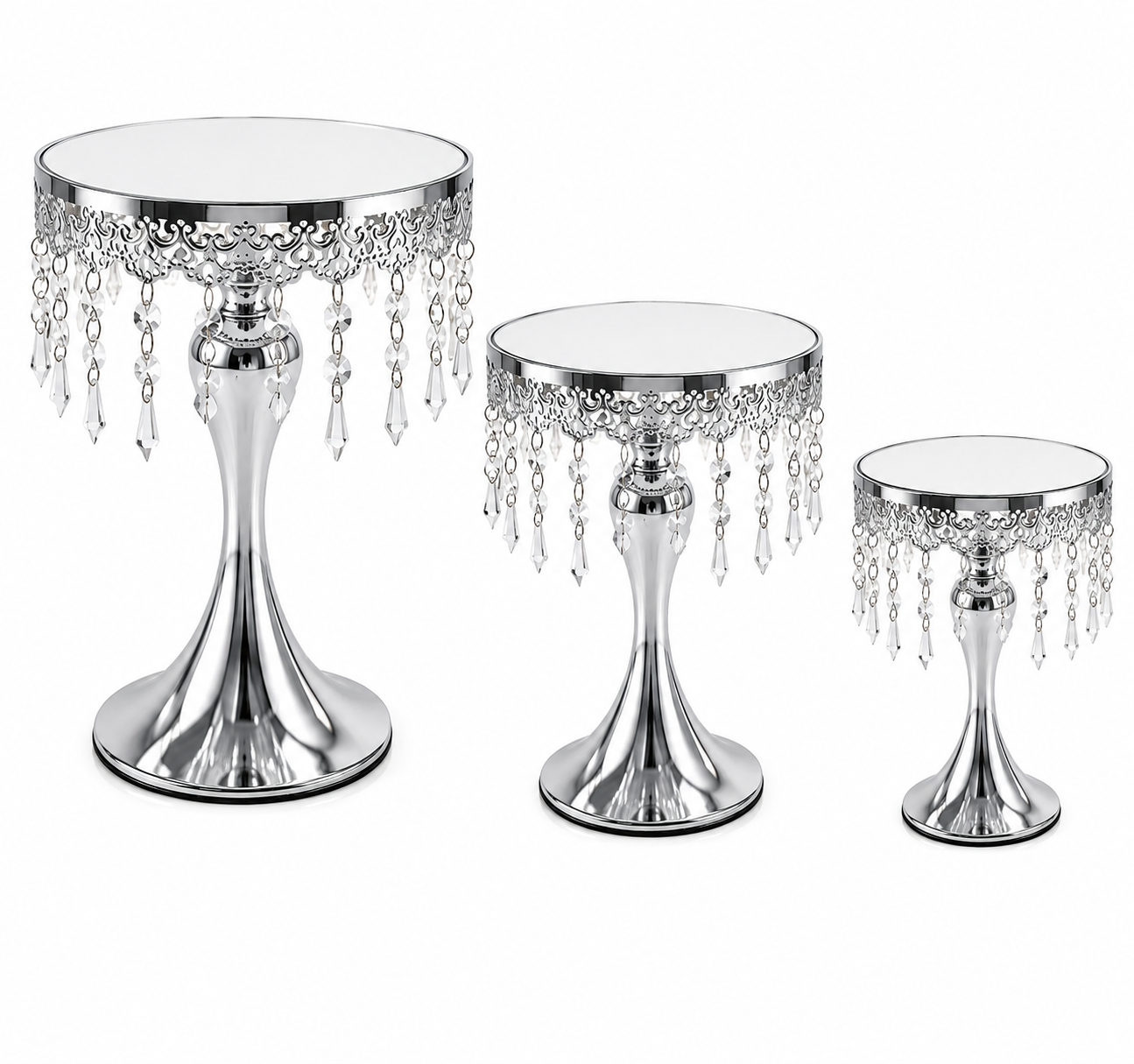 Royal Crystal Cake Stand - Image 3