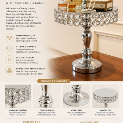 Diamond Luxe Dessert Stand