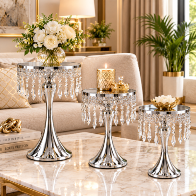 Royal Crystal Cake Stand