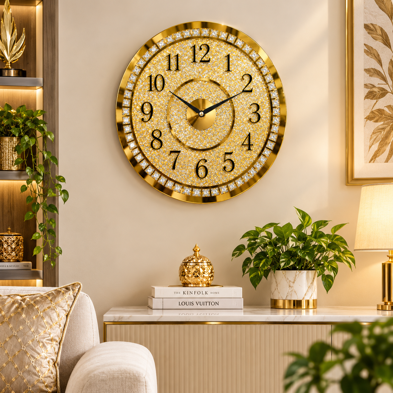 Glass Wall Clock - Image 4