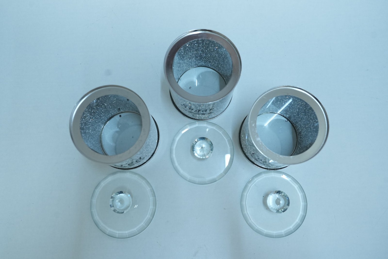 Cedilis 3 Pack Decorative Coffee Tea Sugar Canisters - Image 4