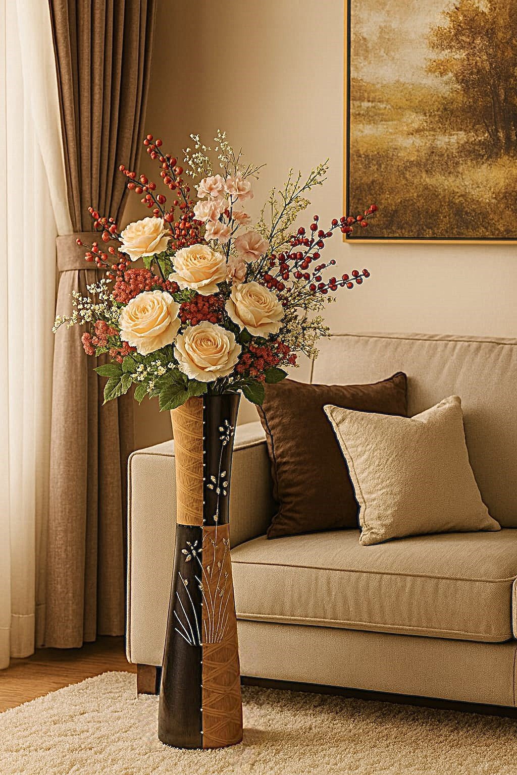 Decorative floor vase - Image 4