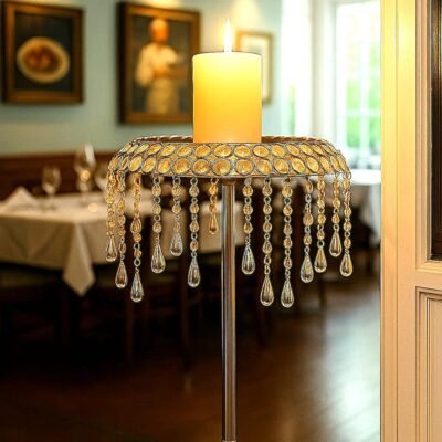 Diamond Glow Gold Candelabra