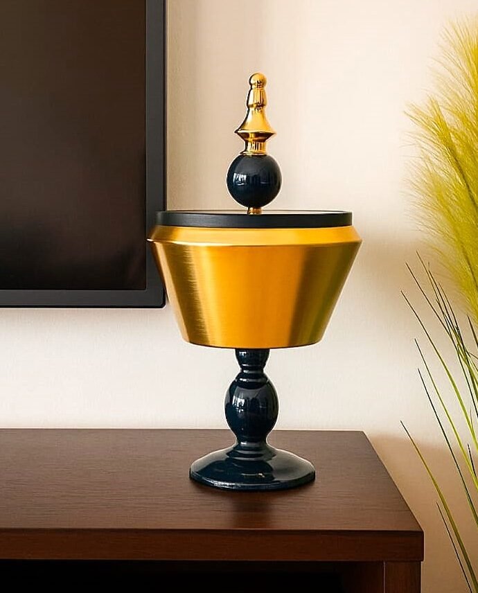 Golden Heritage Accent Container