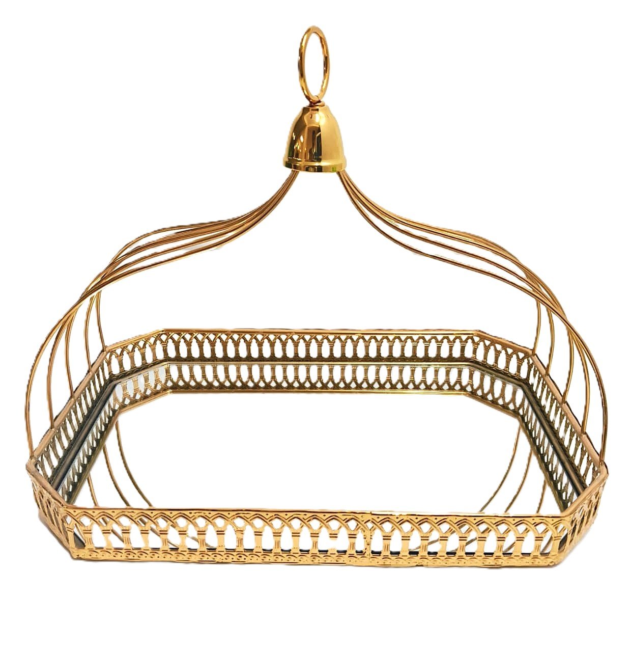 Golden Elegance Dining Basket - Image 3