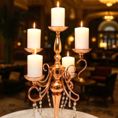 Crystal Candle Holder