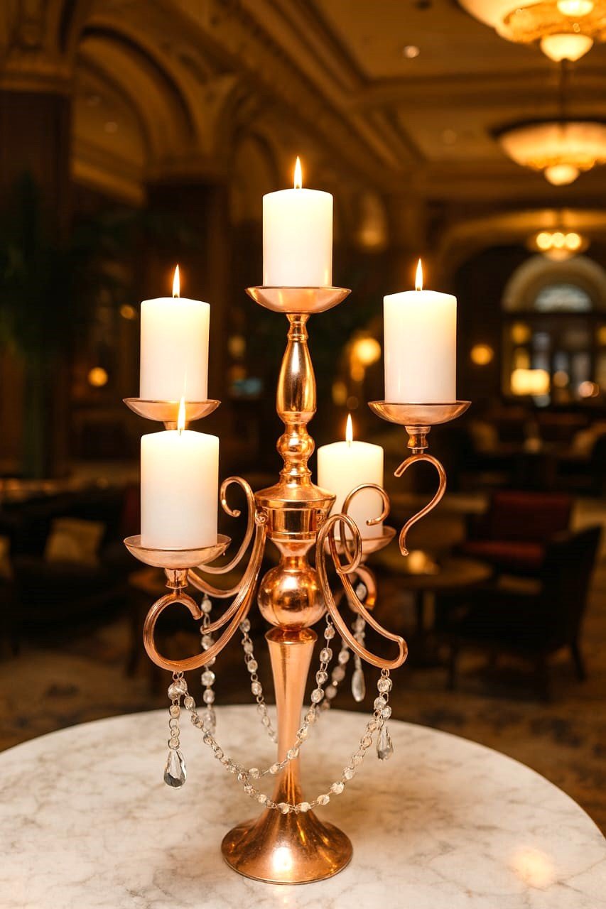 Crystal Candle Holder
