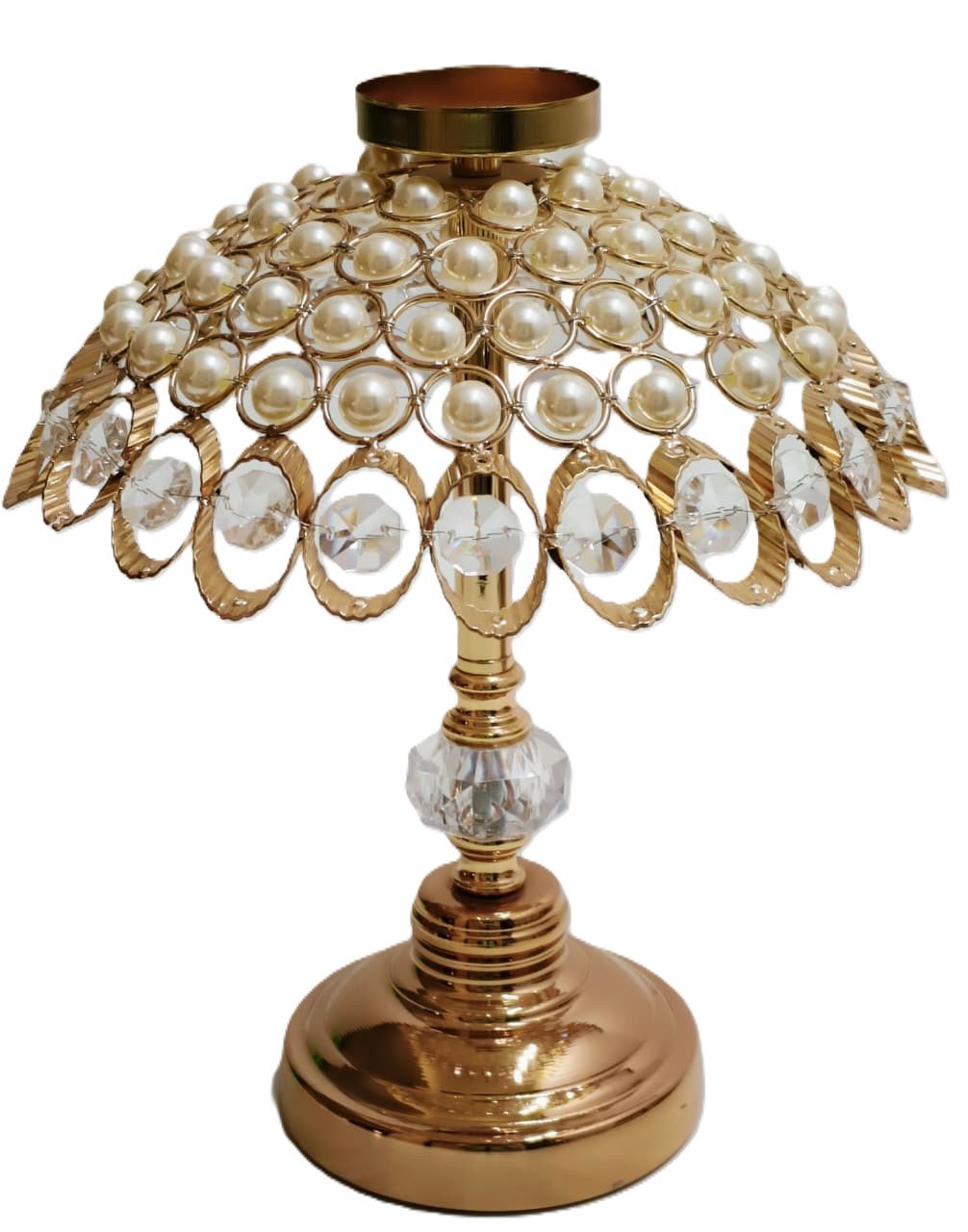 Royal Crystal Gold Candelabra - Image 3