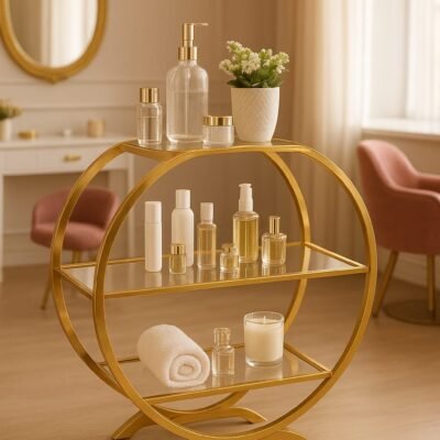 Royal Halo Gold Display Shelf