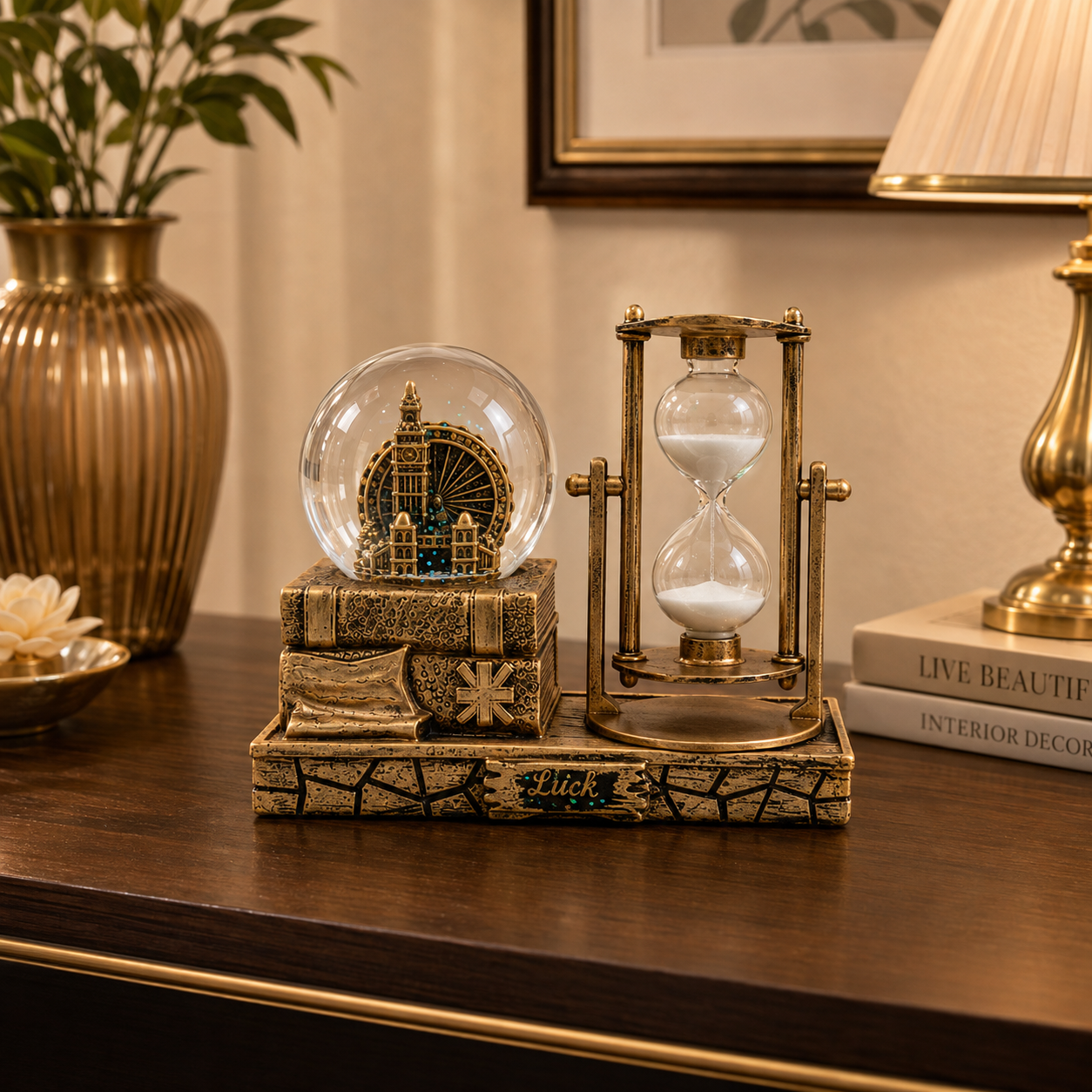 Vintage Hourglass & - Image 4
