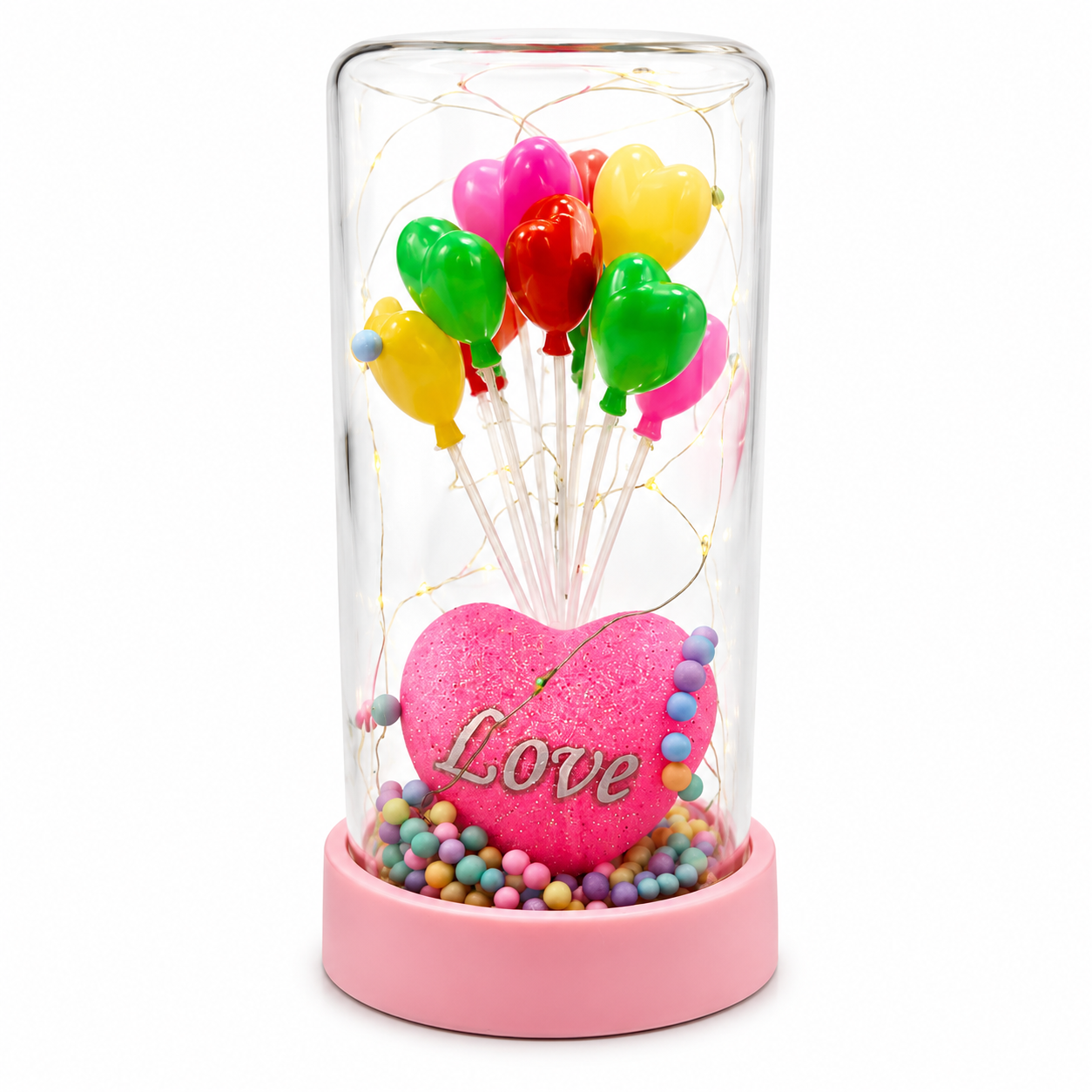 Heart Balloon LED Dome