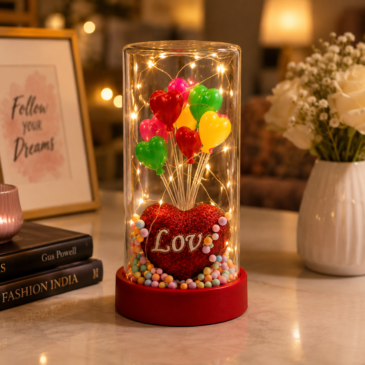 Heart Balloon LED Dome - Image 3