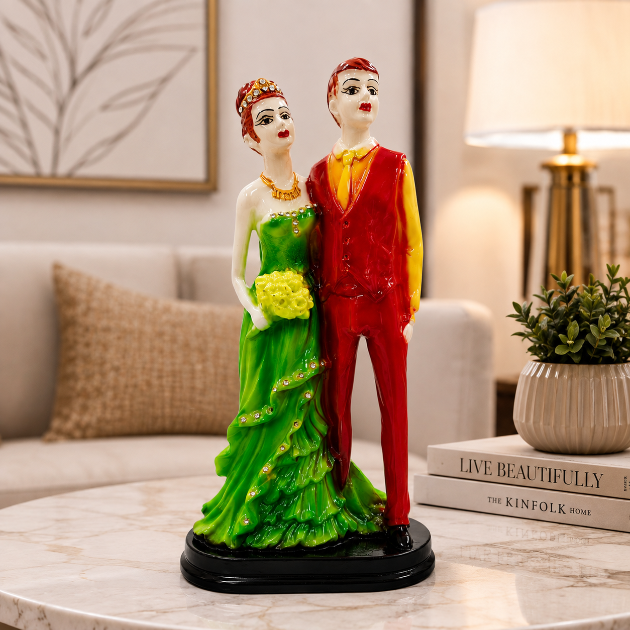 Elegant Couple Showpiece - Image 3