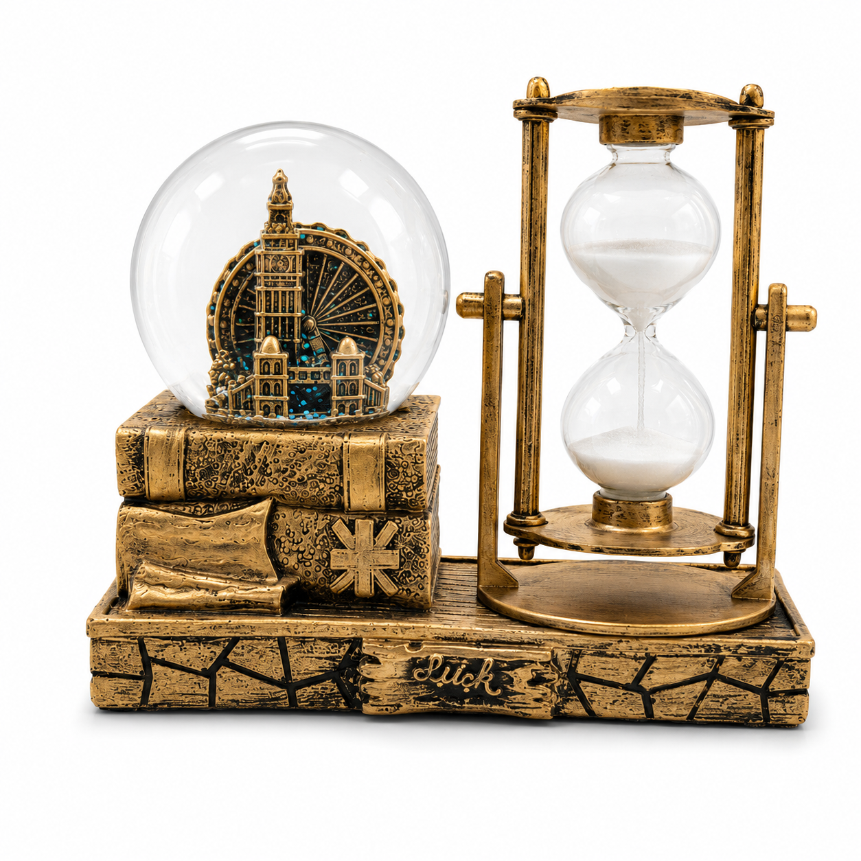 Vintage Hourglass & - Image 3