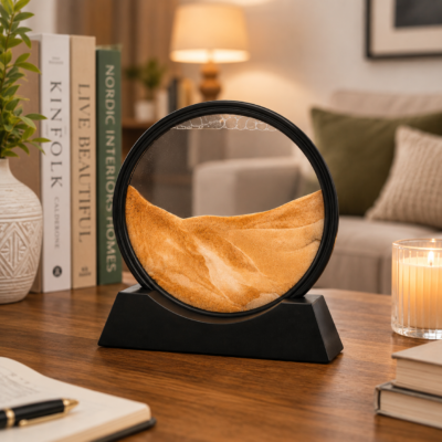 3D Quicksand Glass Sandscape Decor