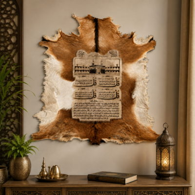 Islamic goat hide Wall Art
