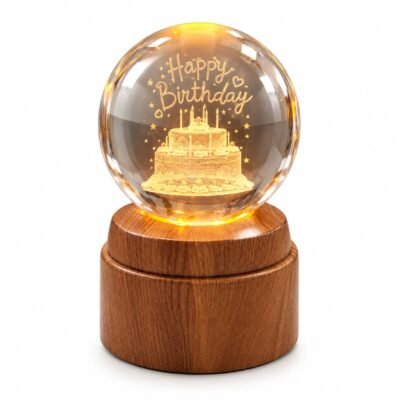 Globe Birthday Lamp